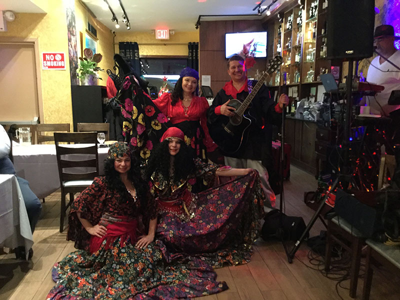 Gypsy song, dance, music group from Brooklyn, NY