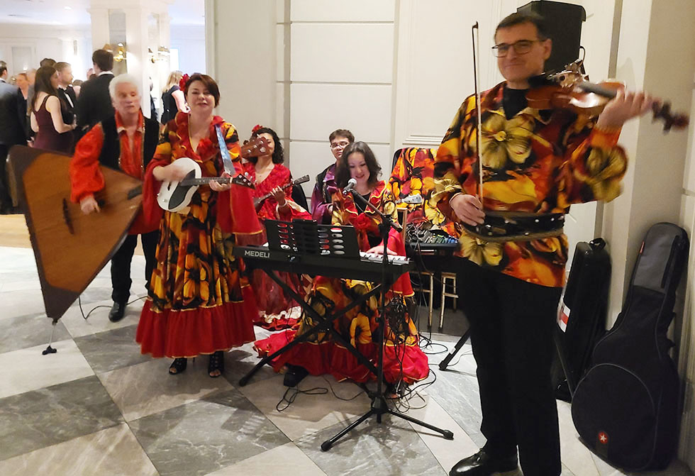 New York based Gypsy group    , Russian Nobility Association annual Ball, Taj Pierre Hotel New York CIty