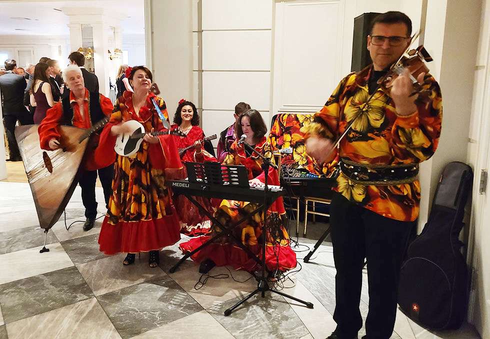 New York based Gypsy group    , Russian Nobility Association annual Ball, Taj Pierre Hotel New York CIty