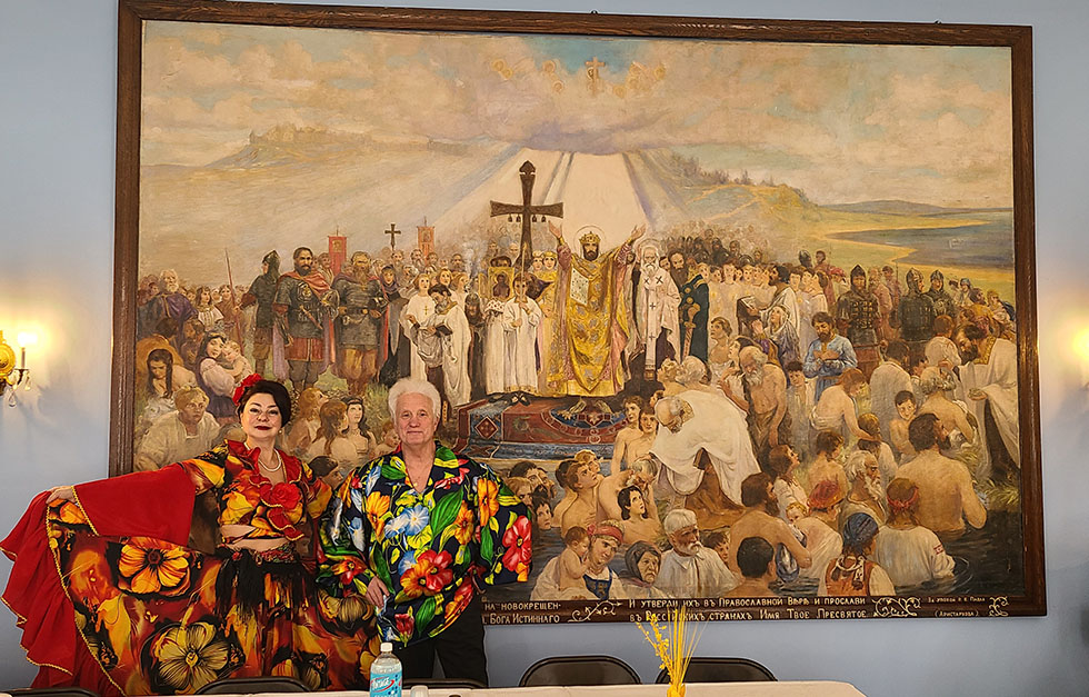 Maslenitsa Celebration at the Russian Orthodox Sinod NYC, Gypsy Trio at Maslenitsa celebration, Russian Orthodox Church NYC,             , Russian-Gypsy Song Dance and Music Show,  